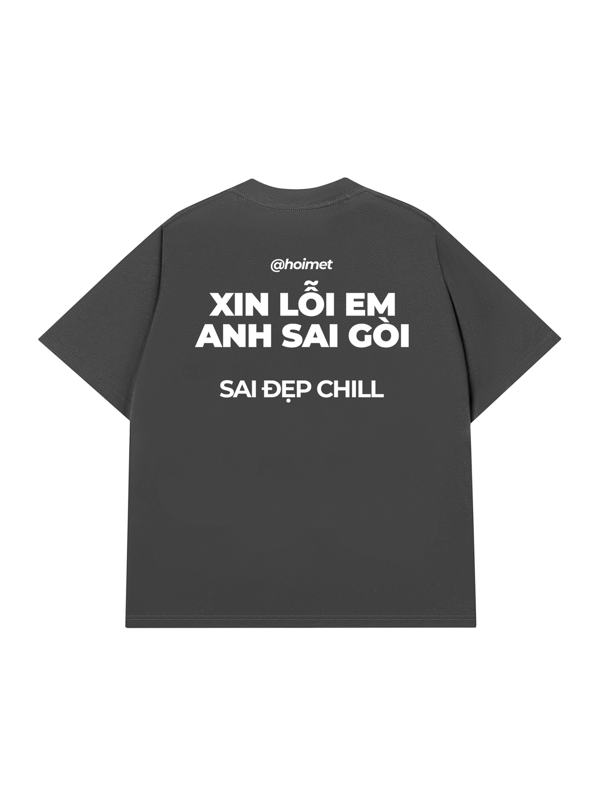 Áo Thun Relaxed Fit Xin Lỗi Em