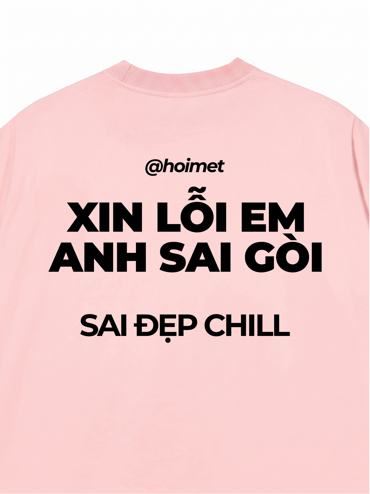 Áo Thun Relaxed Fit Xin Lỗi Em