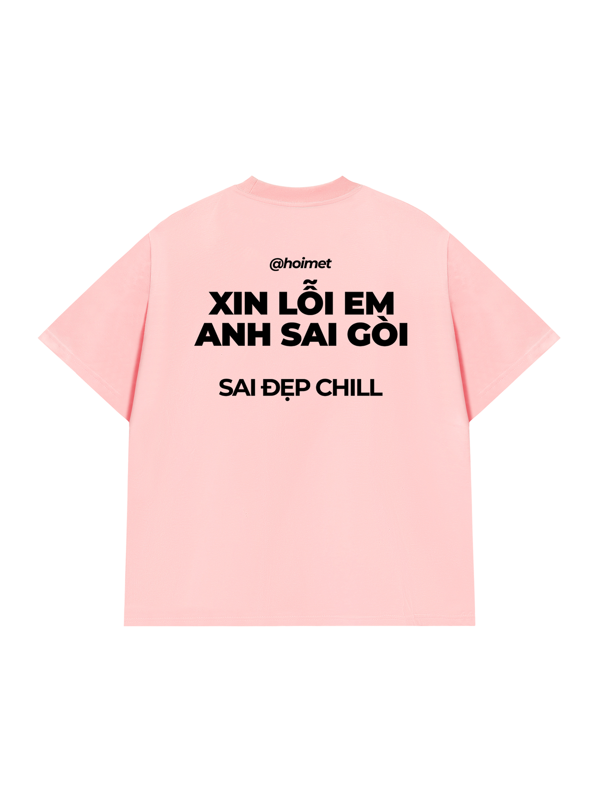 Áo Thun Relaxed Fit Xin Lỗi Em