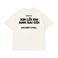 Áo Thun Relaxed Fit Xin Lỗi Em