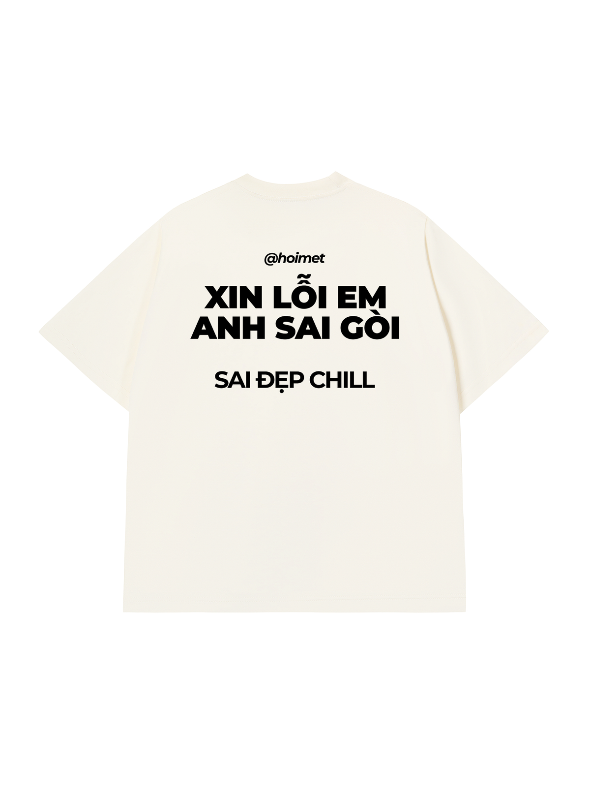 Áo Thun Relaxed Fit Xin Lỗi Em