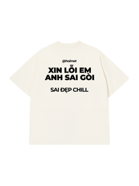 Áo Thun Relaxed Fit Xin Lỗi Em