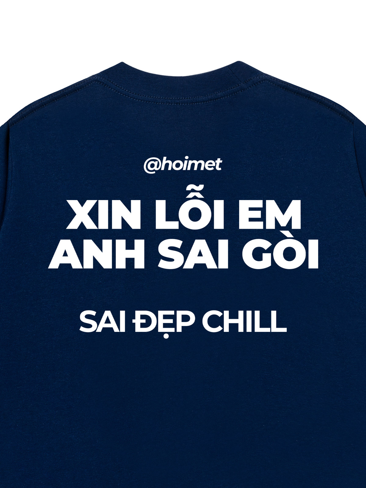 Áo Thun Relaxed Fit Xin Lỗi Em