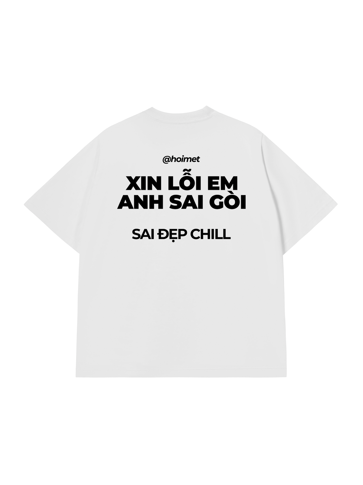 Áo Thun Relaxed Fit Xin Lỗi Em