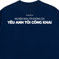 Áo Thun Relaxed Fit Yêu Anh Tôi Công Khai