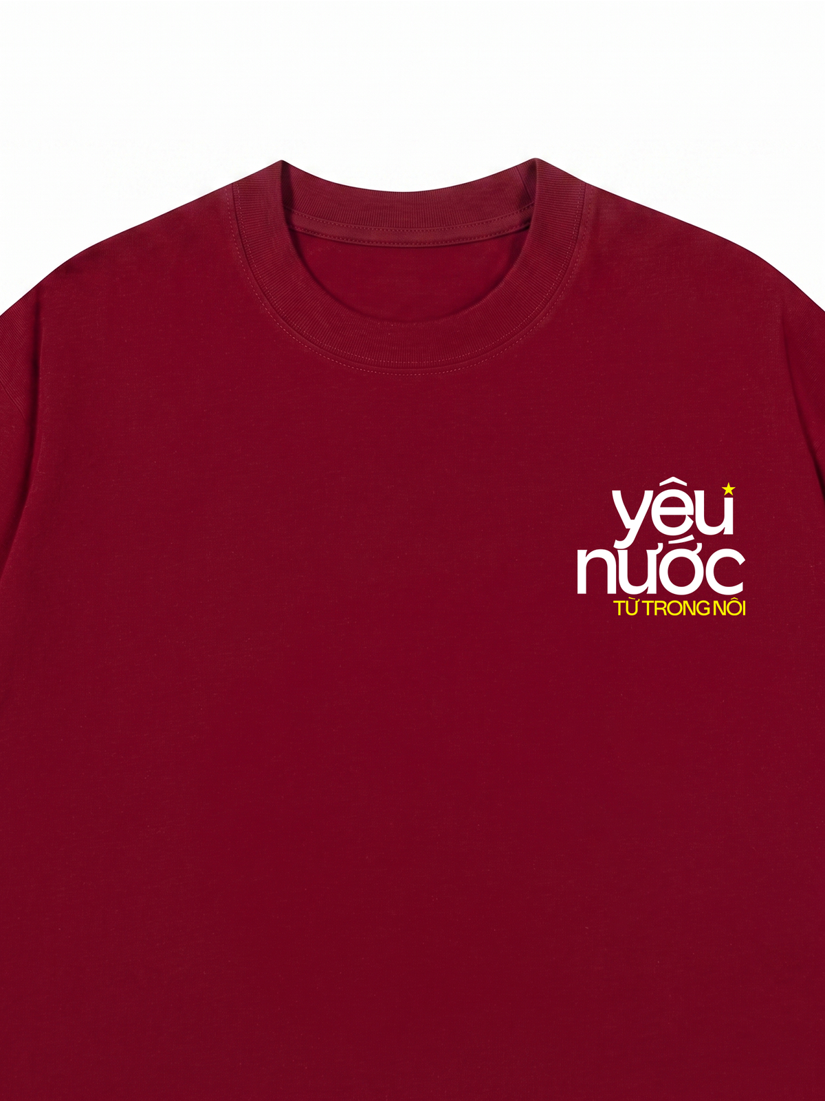 Áo Thun Relaxed Fit Yêu Nước Từ Trong Nôi
