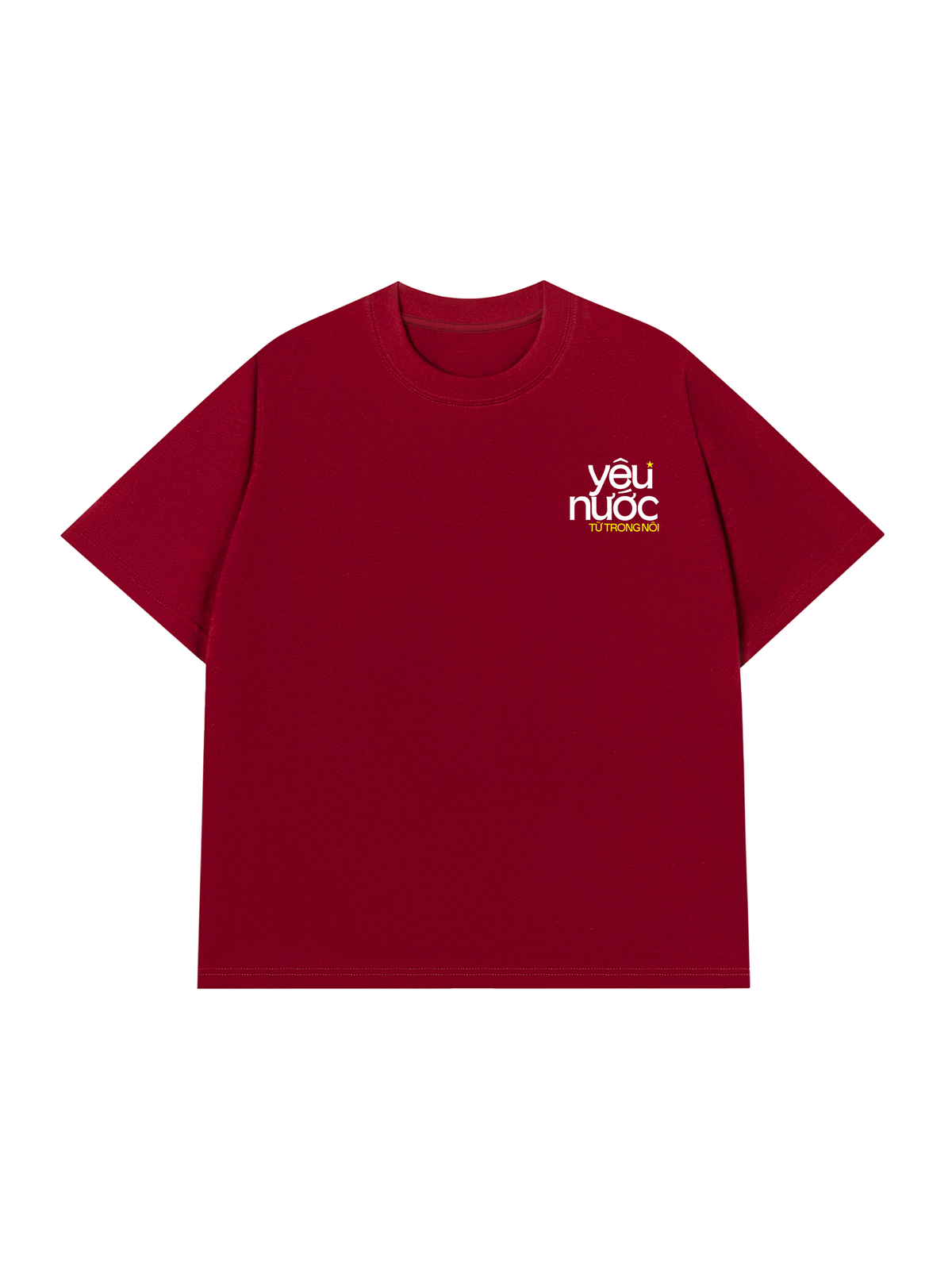 Áo Thun Relaxed Fit Yêu Nước Từ Trong Nôi