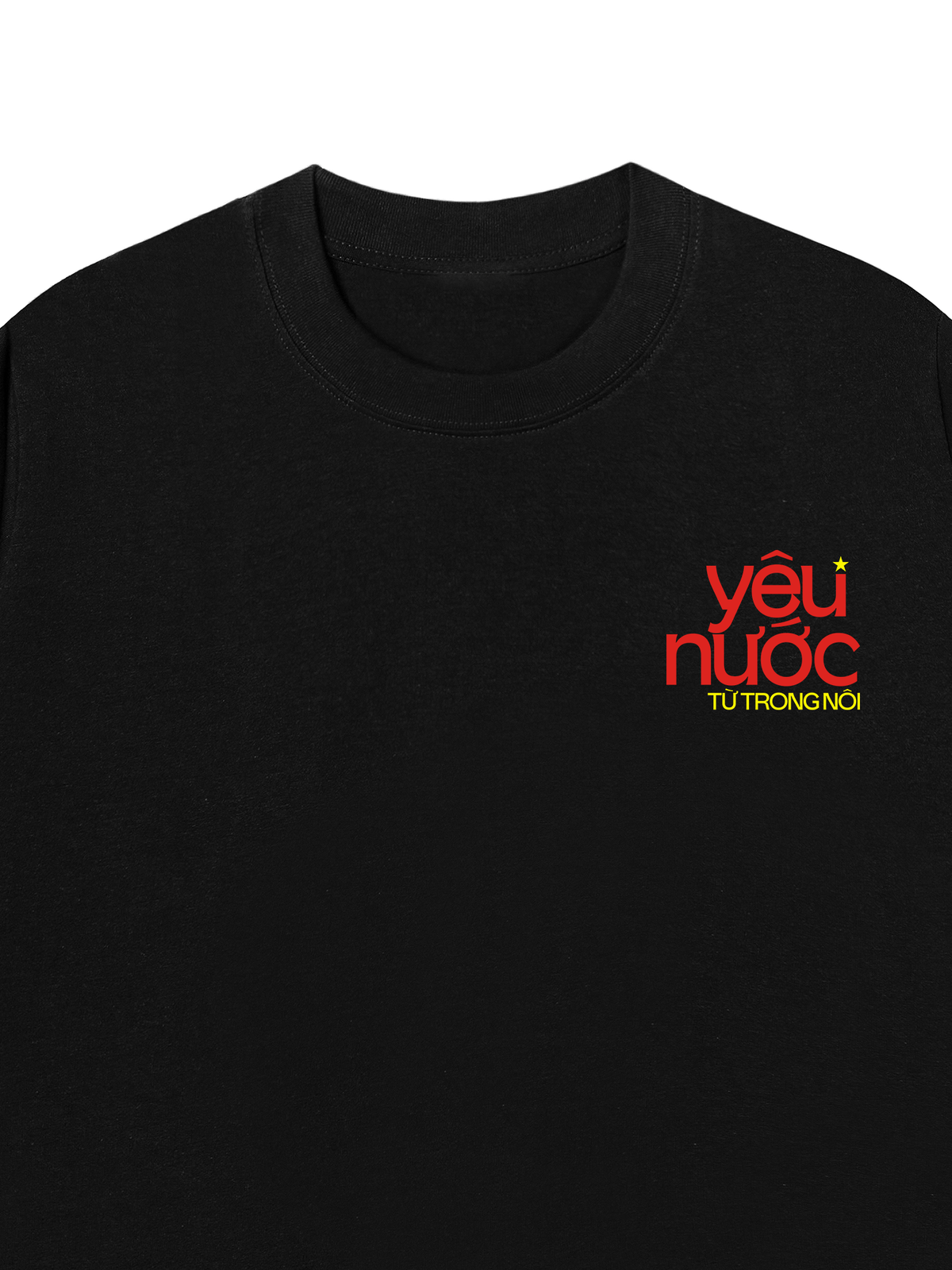 Áo Thun Relaxed Fit Yêu Nước Từ Trong Nôi
