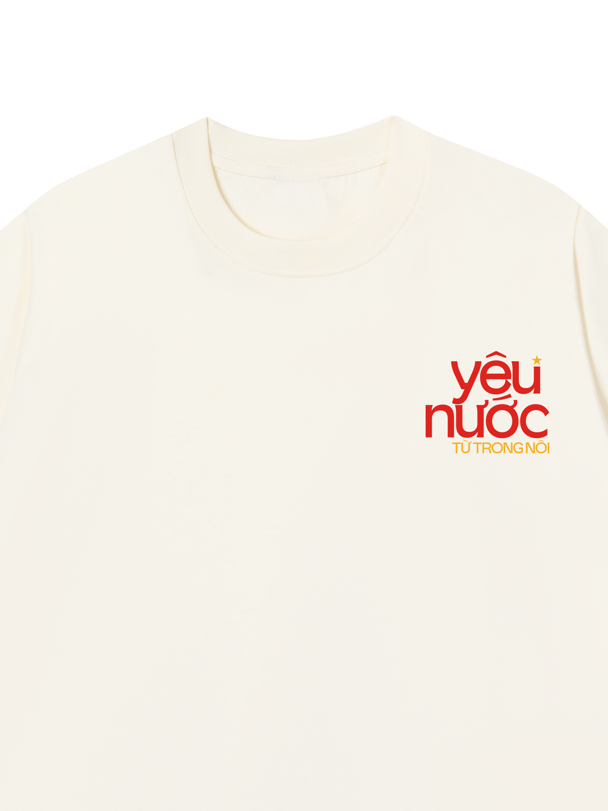 Áo Thun Relaxed Fit Yêu Nước Từ Trong Nôi