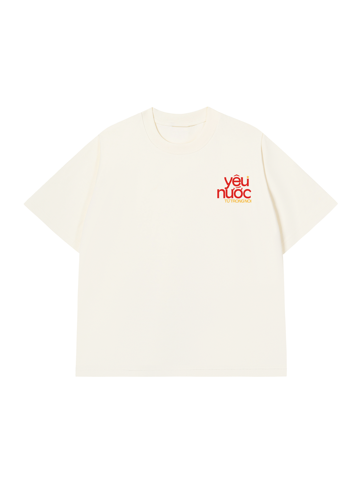 Áo Thun Relaxed Fit Yêu Nước Từ Trong Nôi