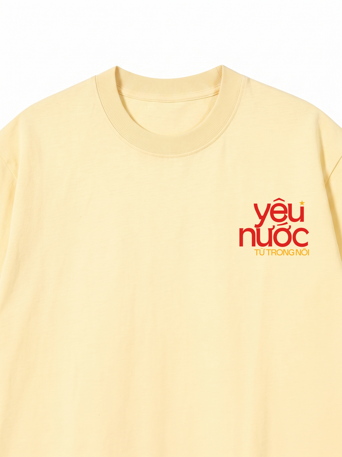 Áo Thun Relaxed Fit Yêu Nước Từ Trong Nôi
