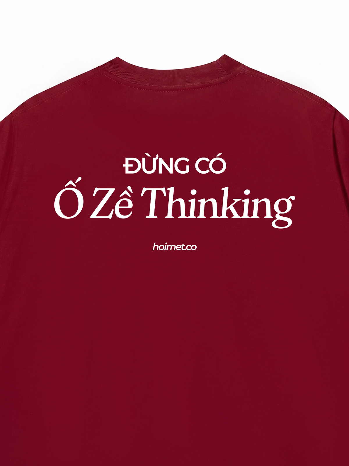 Áo Thun Relaxed Fit Ố Zề Thinking