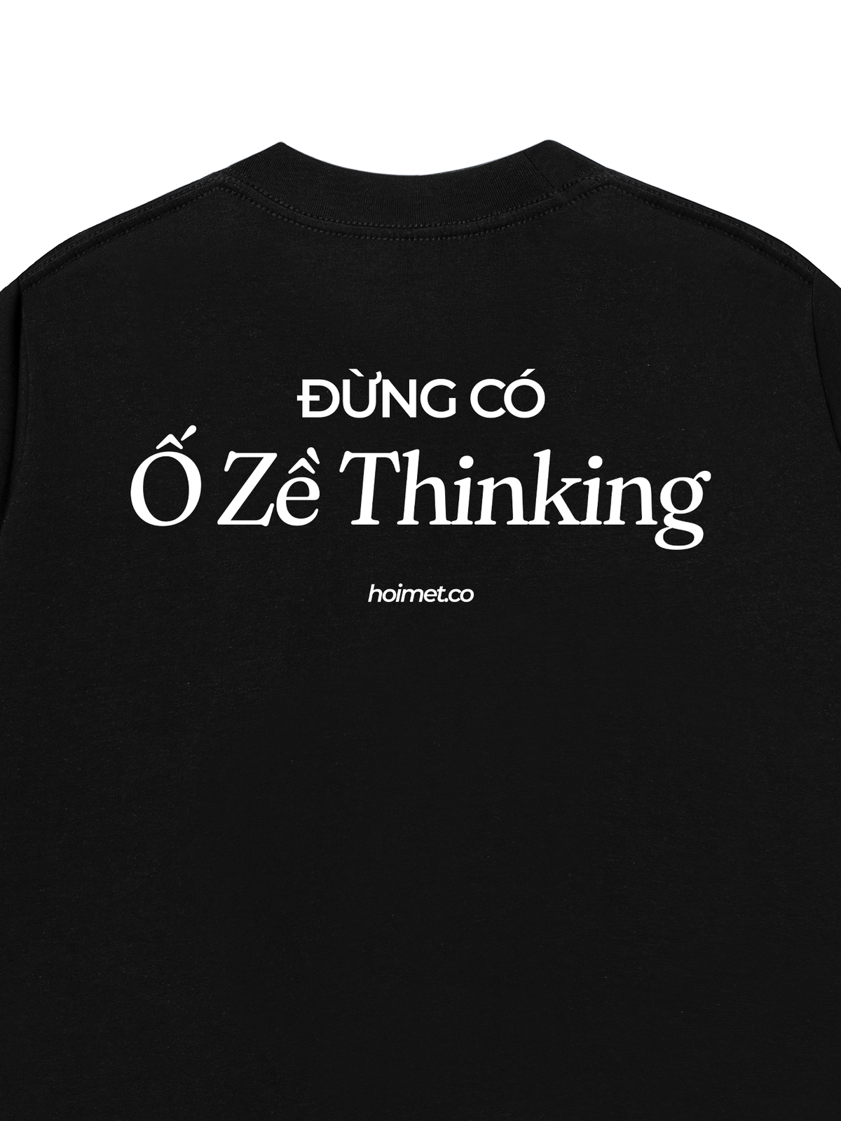 Áo Thun Relaxed Fit Ố Zề Thinking