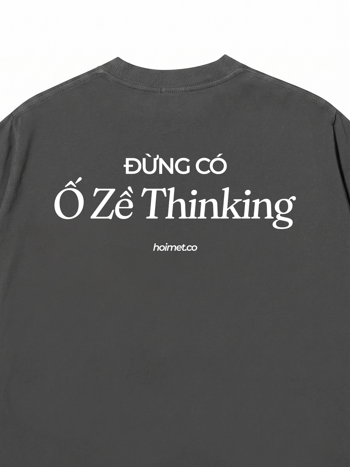 Áo Thun Relaxed Fit Ố Zề Thinking