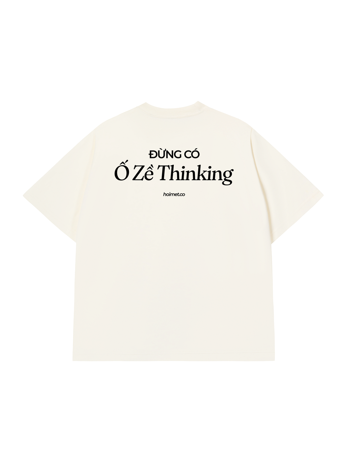 Áo Thun Relaxed Fit Ố Zề Thinking