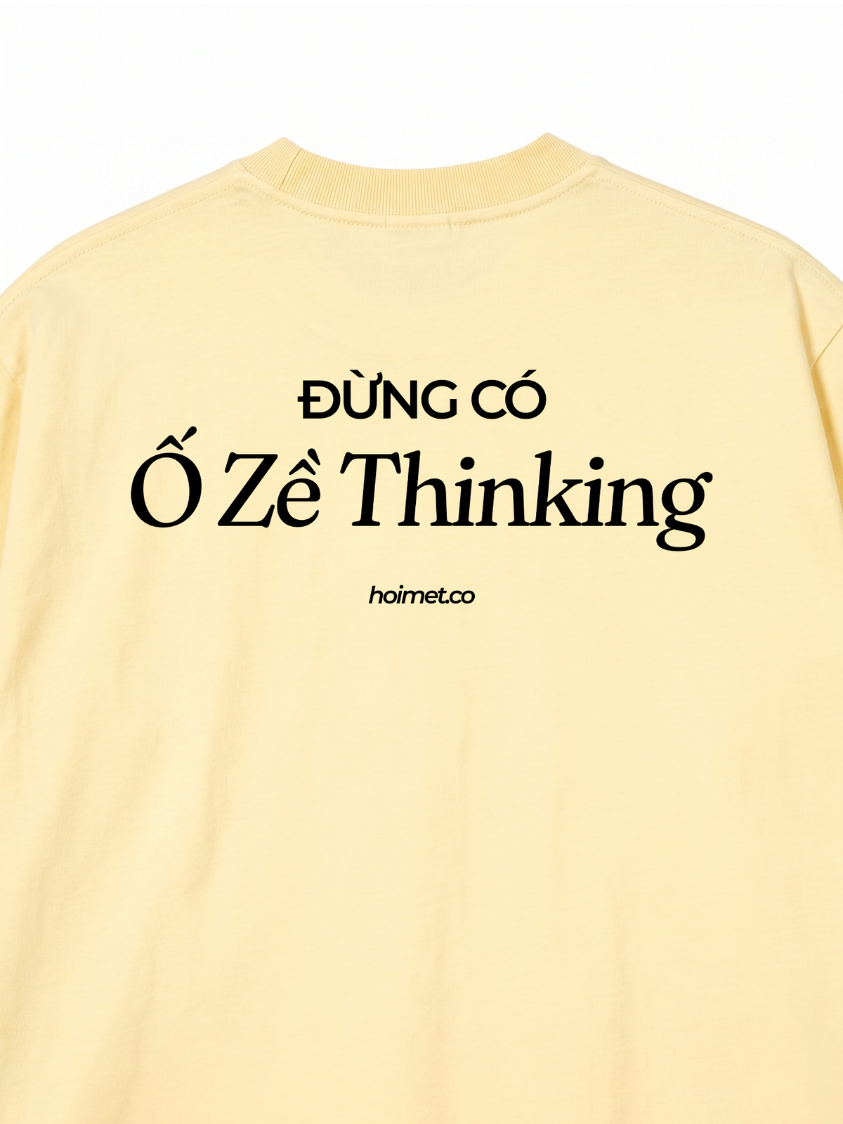 Áo Thun Relaxed Fit Ố Zề Thinking