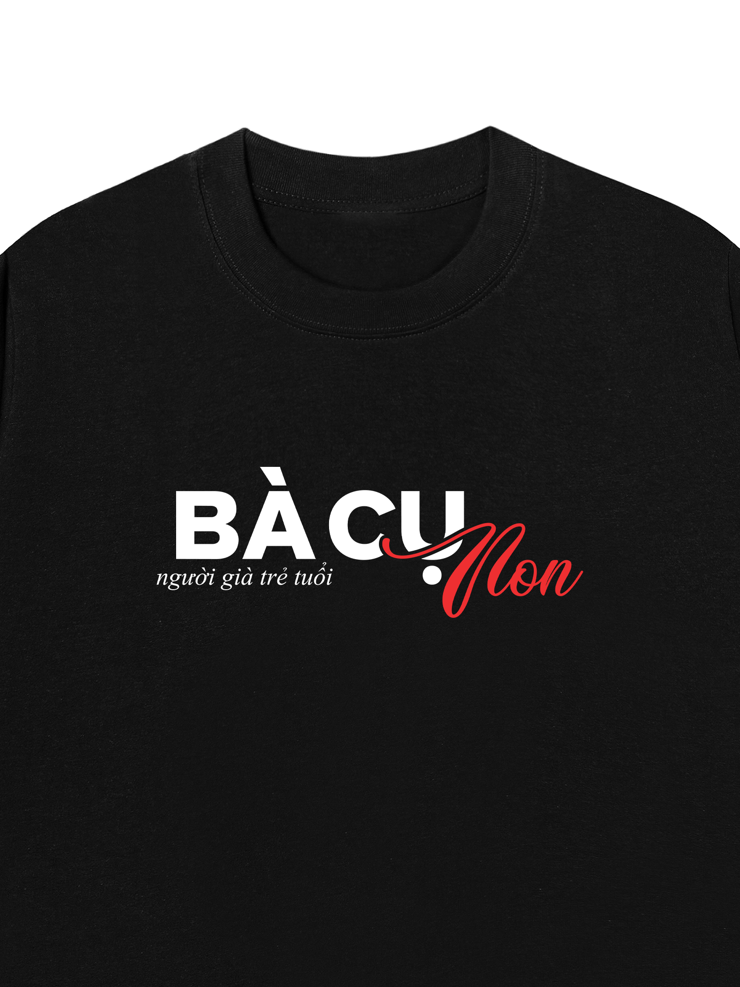 Áo Thun Relaxed Fit Bà Cụ Non
