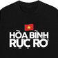 Áo Thun Relaxed Fit Hòa Bình Rực Rỡ