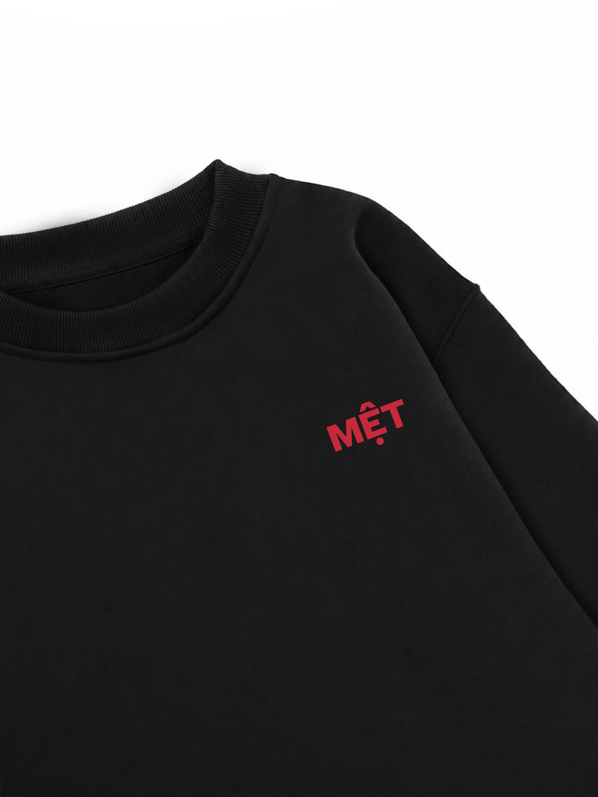 Áo Sweater Nỉ Hai Da Mệt