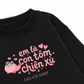 Áo Sweater Nỉ Hai Da Tôm Chiên Xù