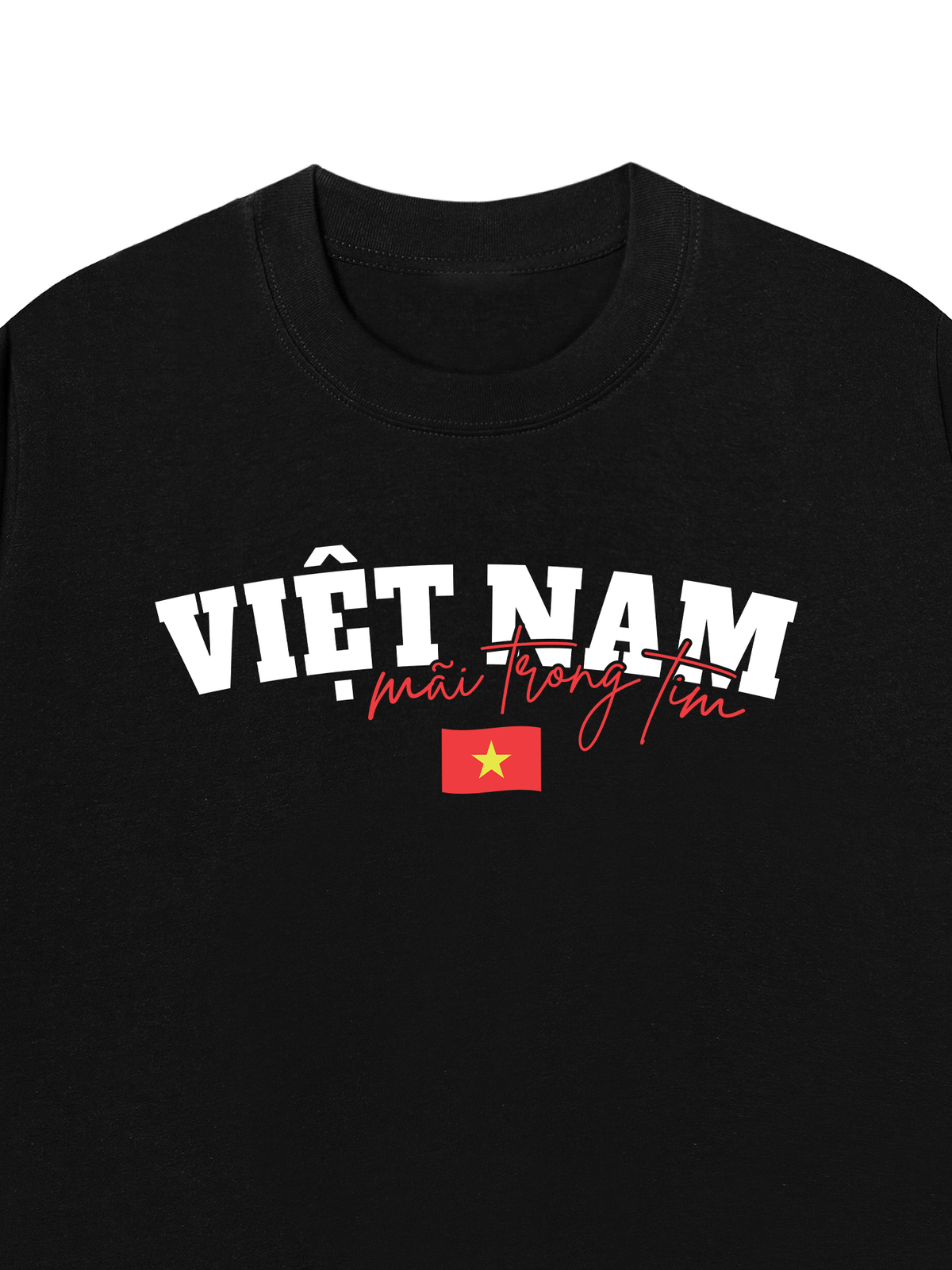 Áo Thun Relaxed Fit Việt Nam Trong Tim