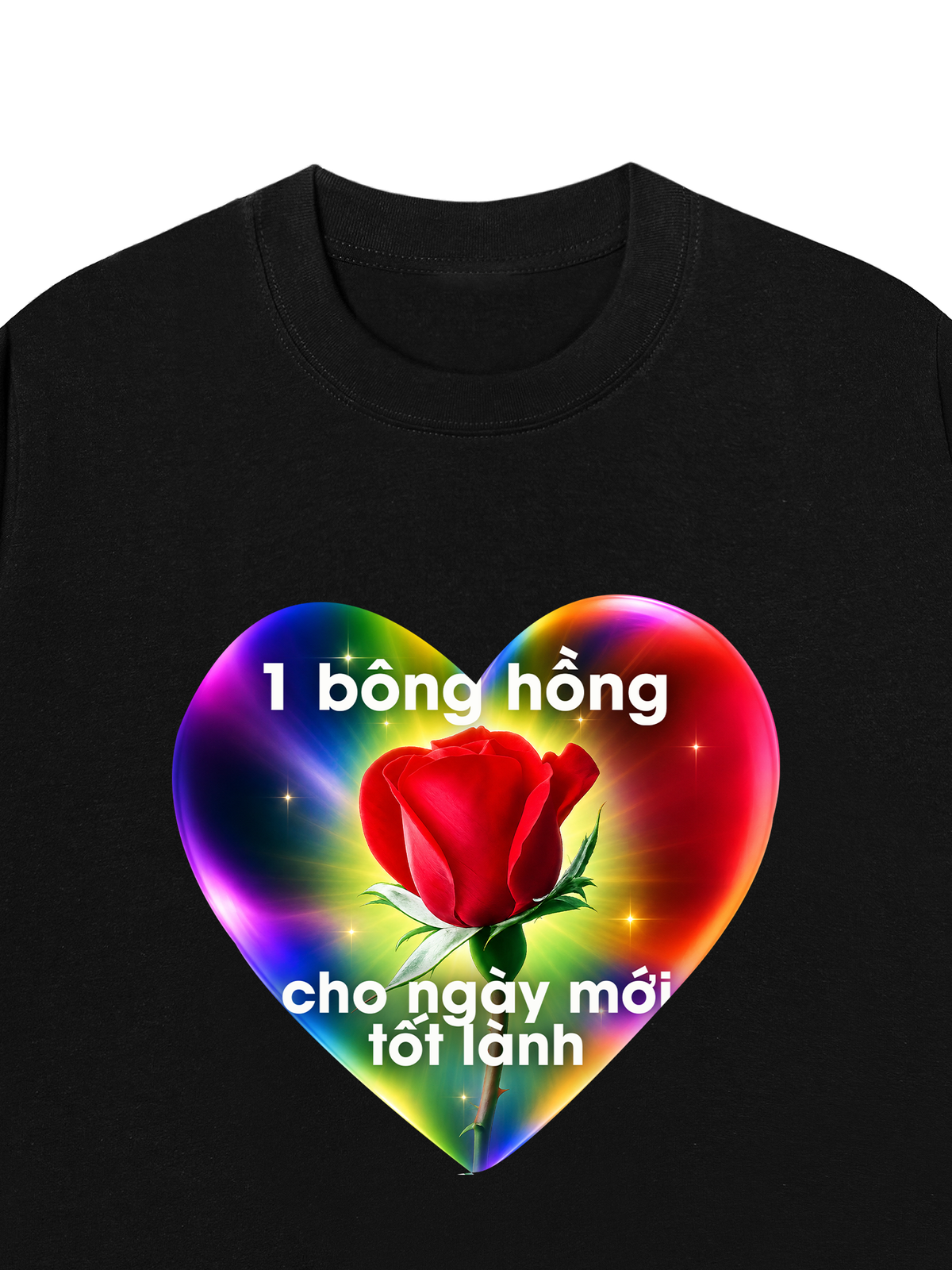 Áo Thun Relaxed Fit Ngày Mới Tốt Lành