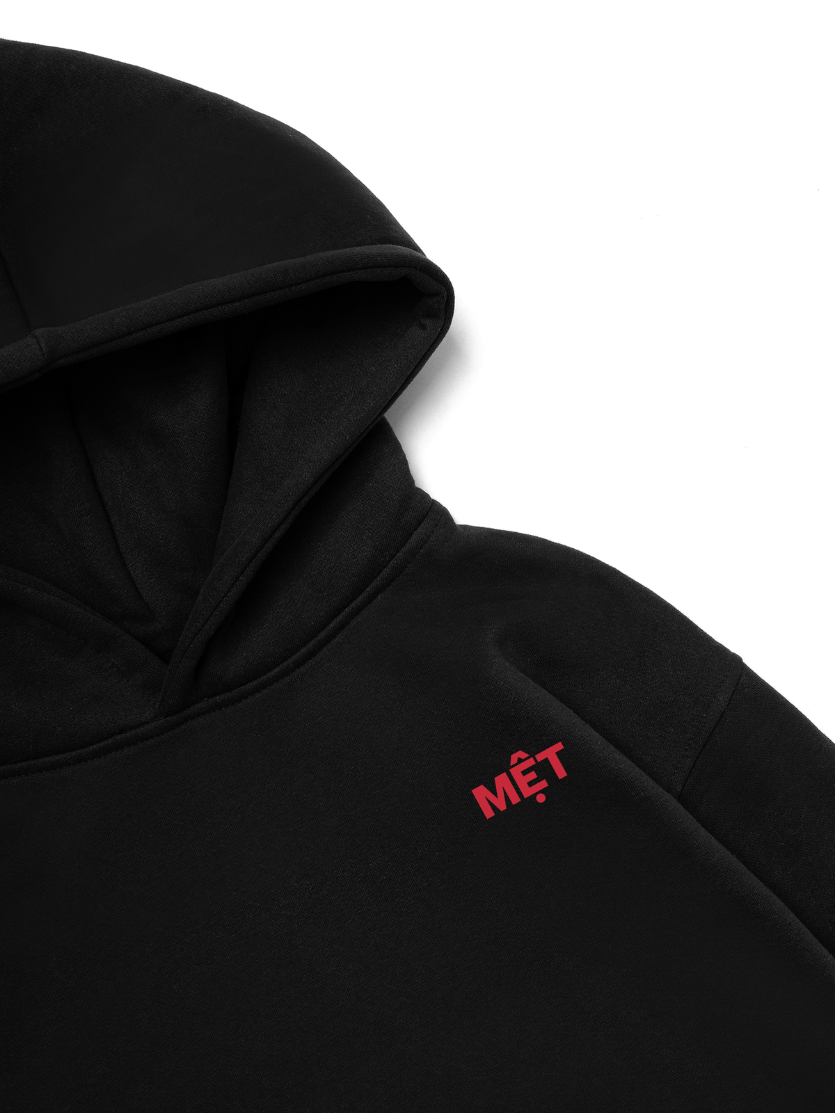 Áo Hoodie Nỉ Hai Da Mệt