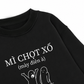 Áo Sweater Nỉ Hai Da Mì Chọt Xố