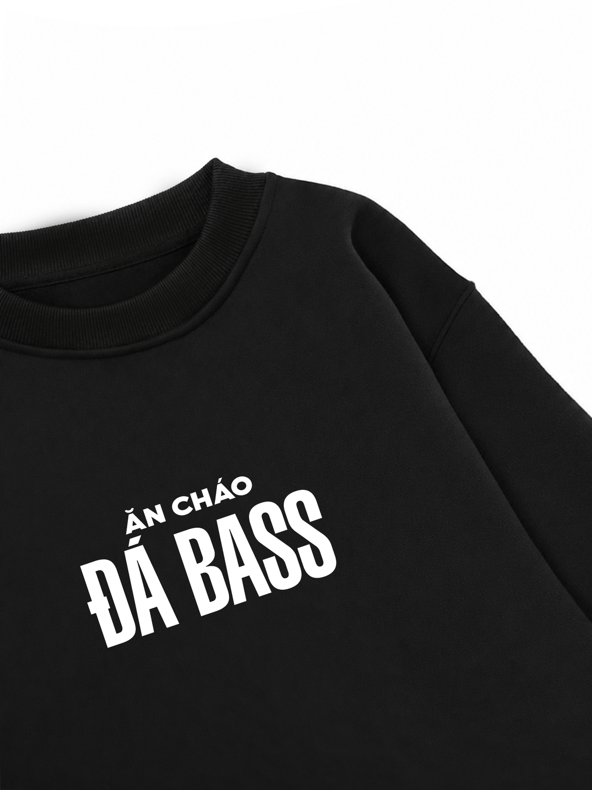 Áo Sweater Nỉ Hai Da Ăn Cháo Đá Bass