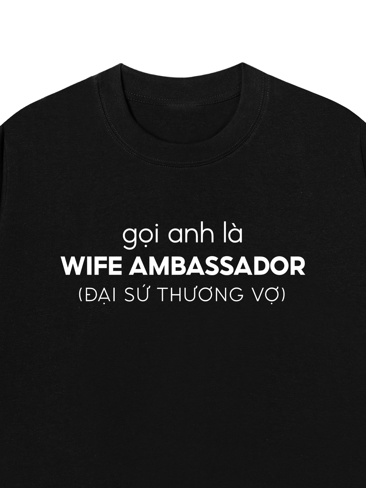 Áo Thun Relaxed Fit Đại Sứ Thương Vợ