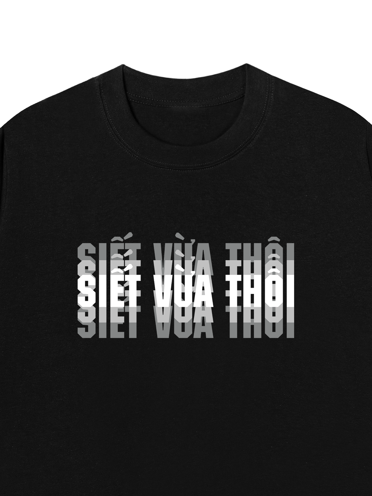 Áo Thun Relaxed Fit Siết Vừa Thôi