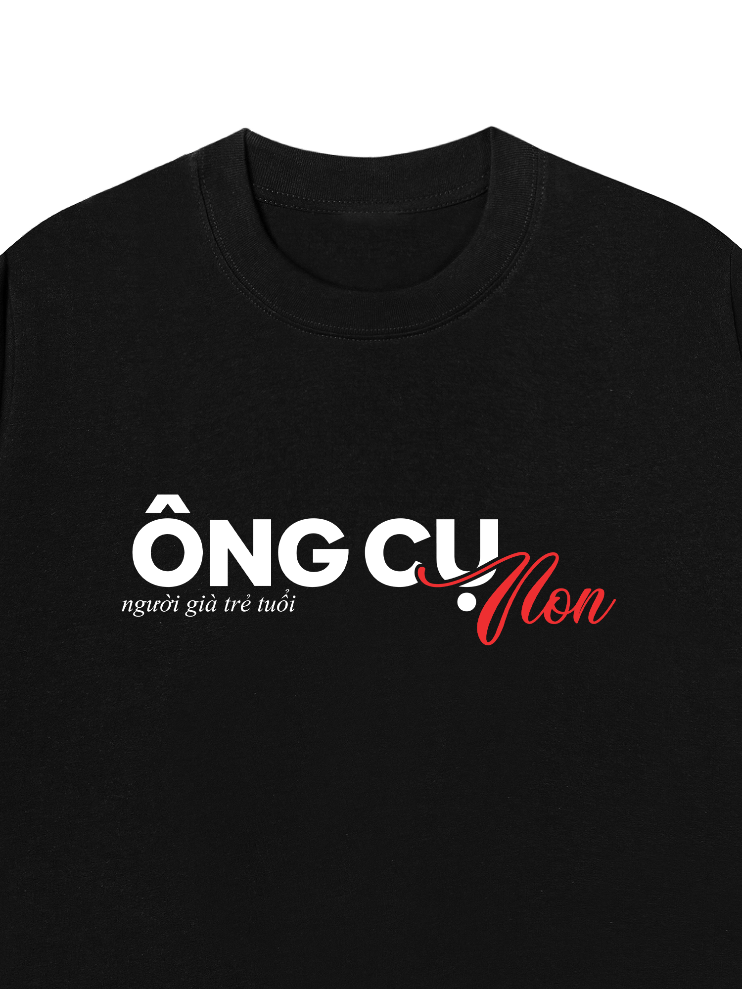 Áo Thun Relaxed Fit Ông Cụ Non