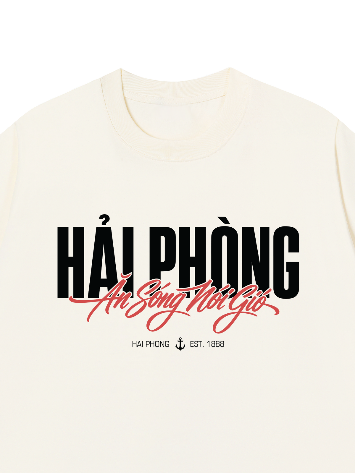 Áo Thun Relaxed Fit Ăn Sóng Nói Gió