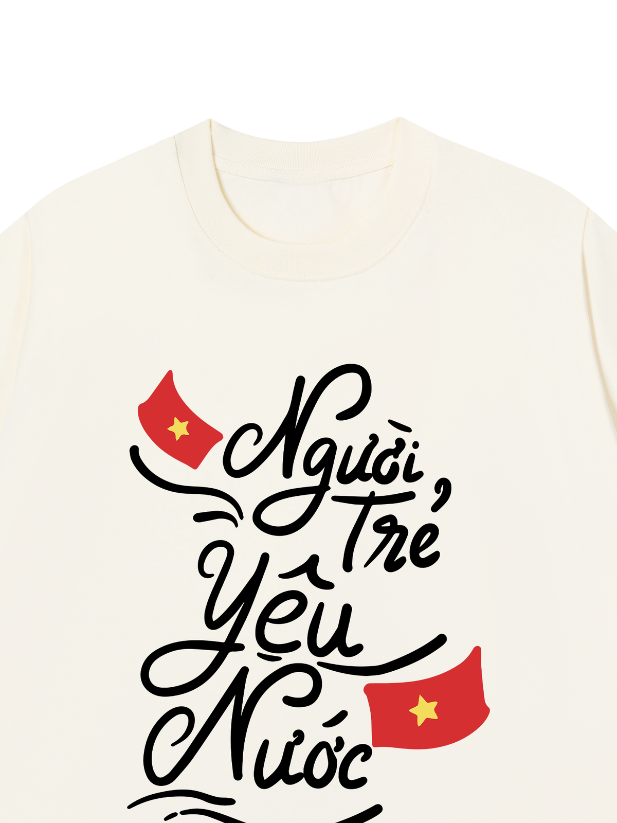 Áo Thun Relaxed Fit Người Trẻ Yêu Nước