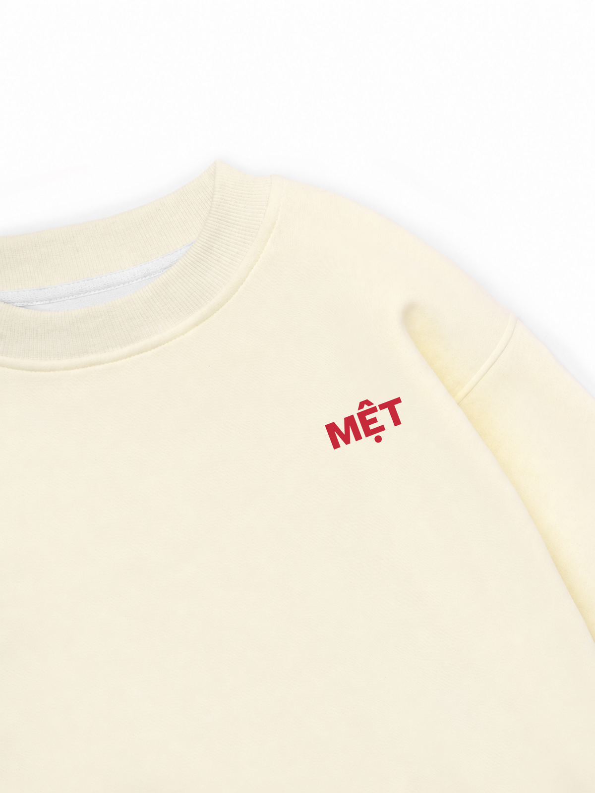 Áo Sweater Nỉ Hai Da Mệt