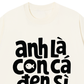 Áo Thun Relaxed Fit Cá Đen Xì