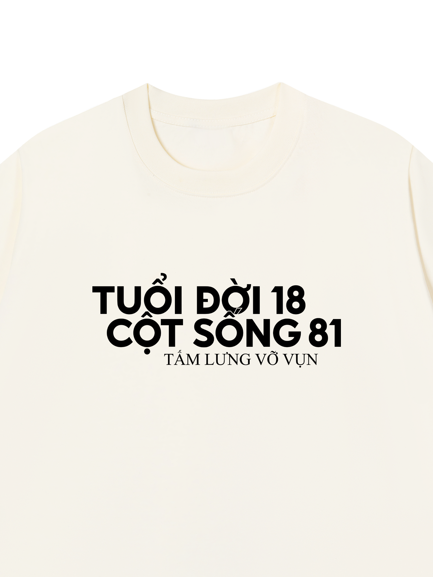 Áo Thun Relaxed Fit Tuổi Đời 18