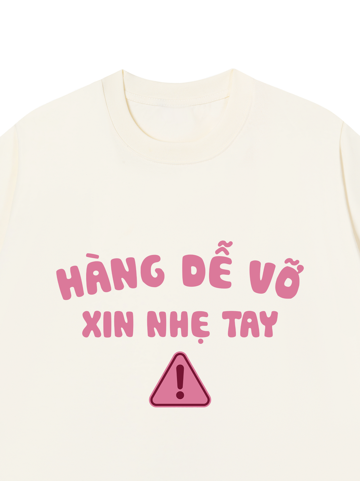 Áo Thun Relaxed Fit Cẩn Thận Vỡ