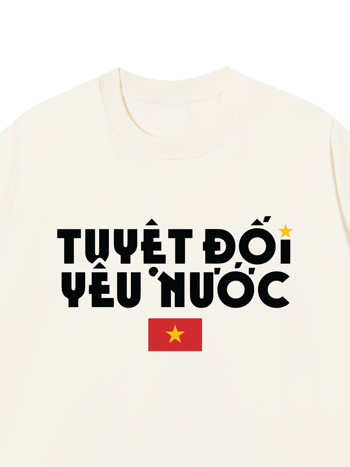 Áo Thun Relaxed Fit Tuyệt Đối Yêu Nước