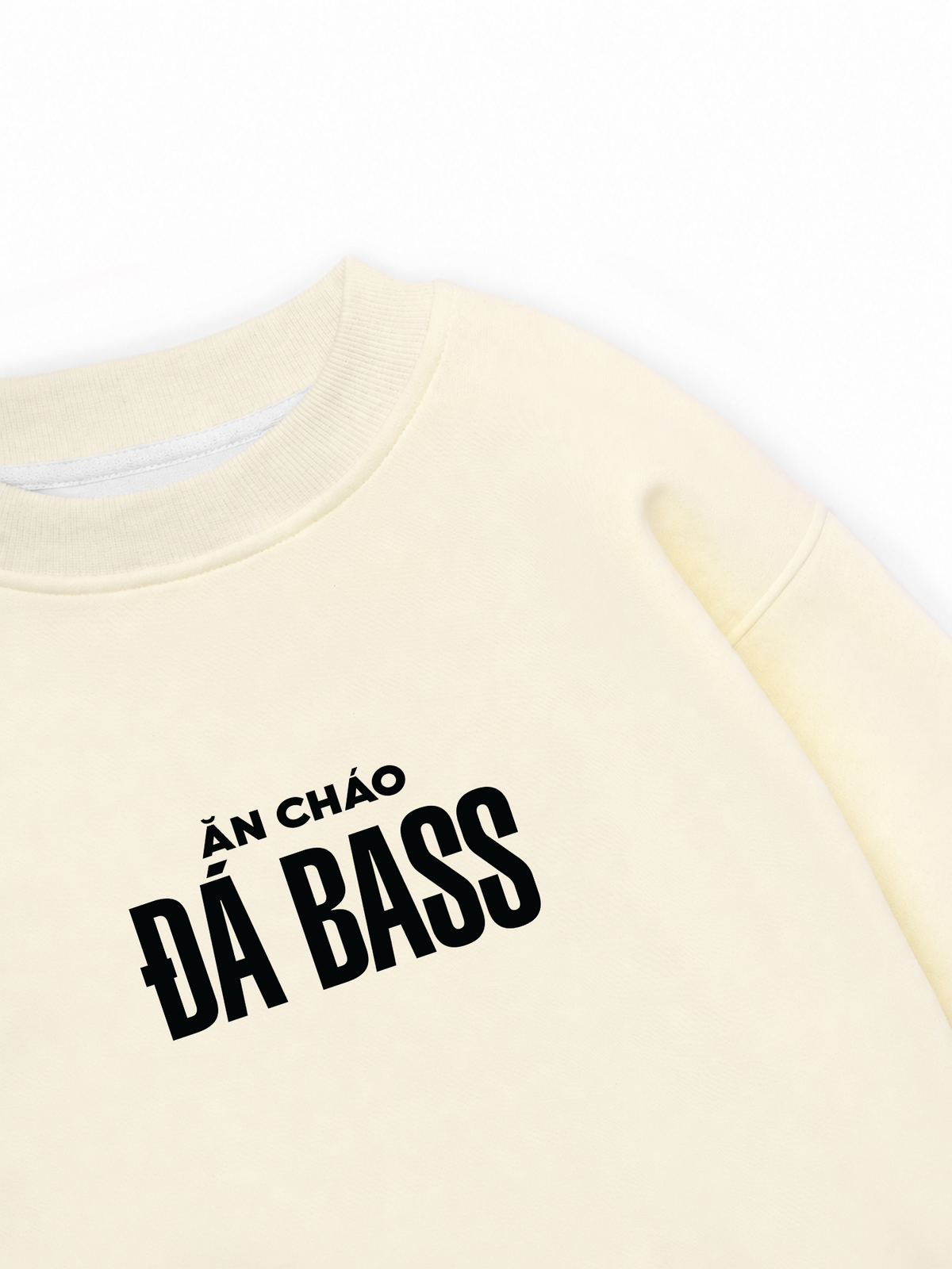 Áo Sweater Nỉ Hai Da Ăn Cháo Đá Bass