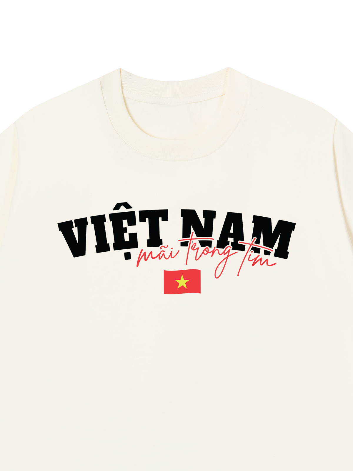Áo Thun Relaxed Fit Việt Nam Trong Tim