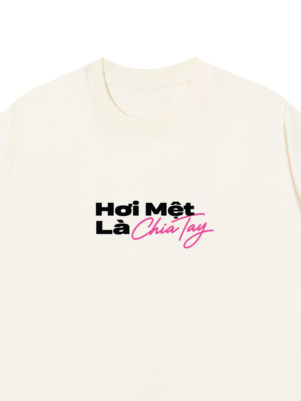 Áo Thun Relaxed Fit Hơi Mệt Là Chia Tay
