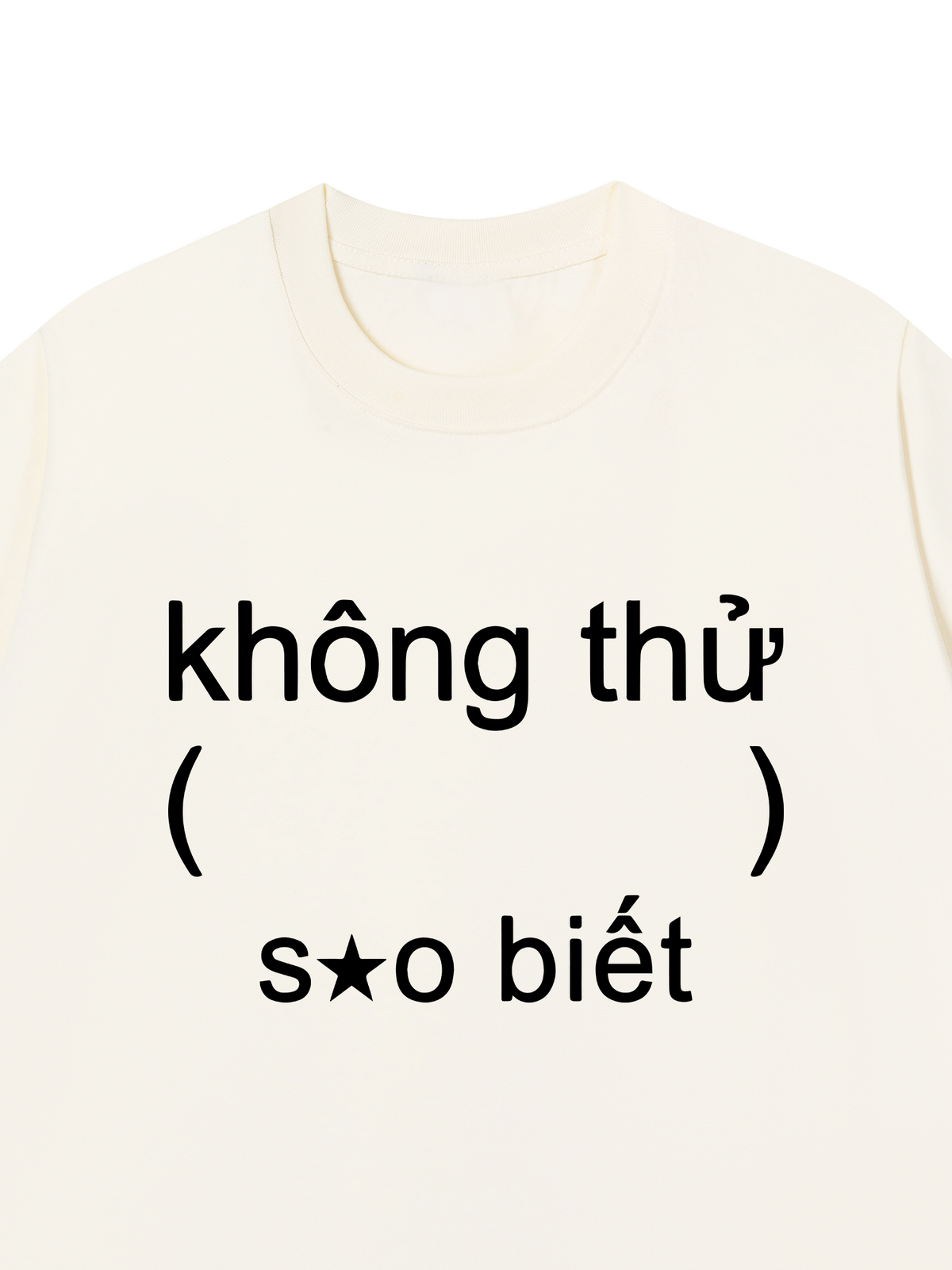 Áo Thun Relaxed Fit Không Thử Sao Biết