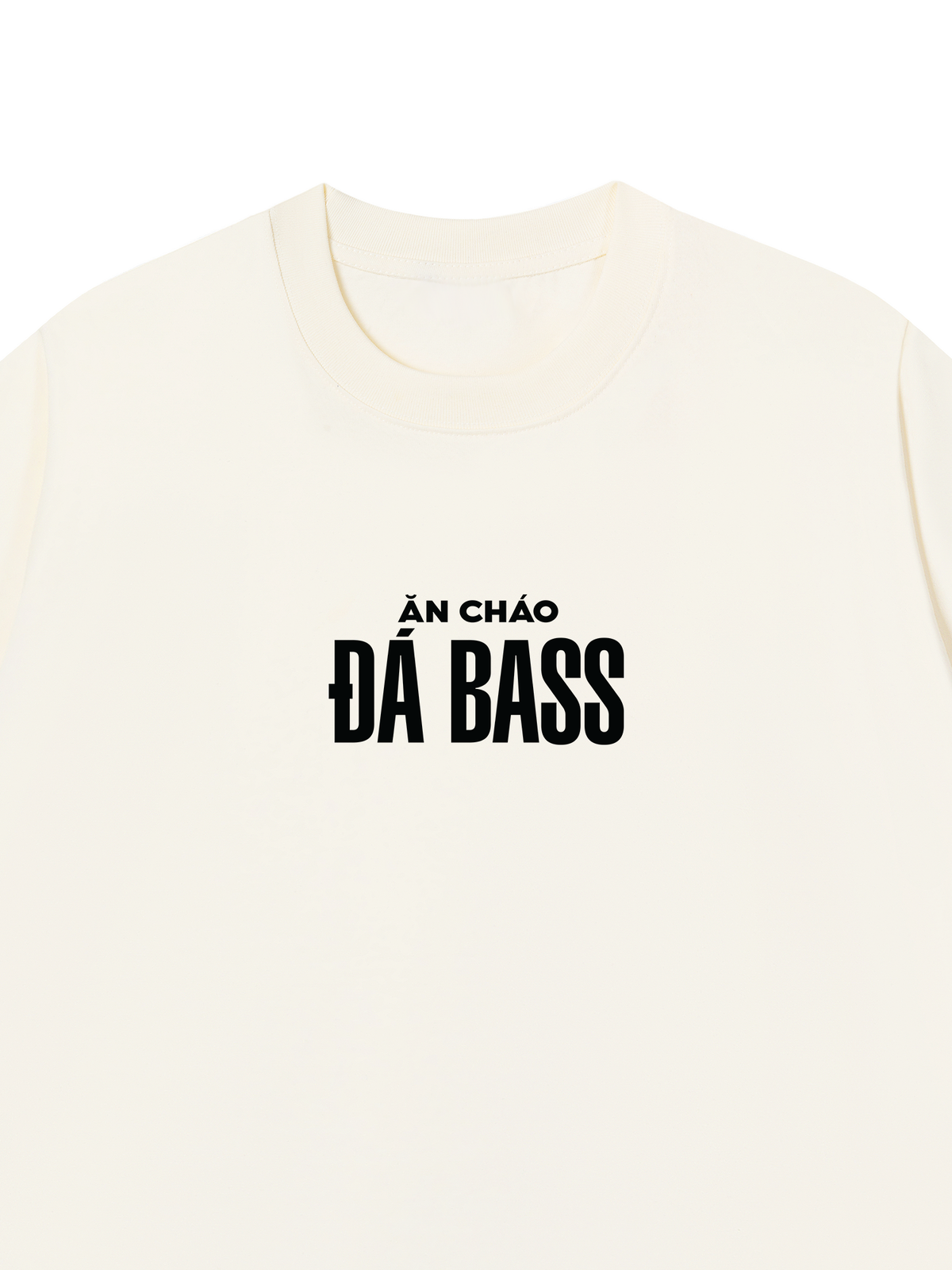 Áo Thun Relaxed Fit Ăn Cháo Đá Bass