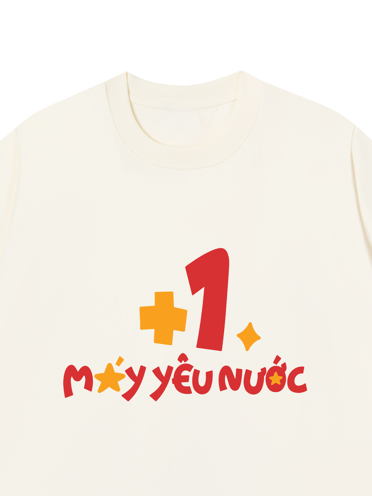 Áo Thun Relaxed Fit + 1 Máy Yêu Nước
