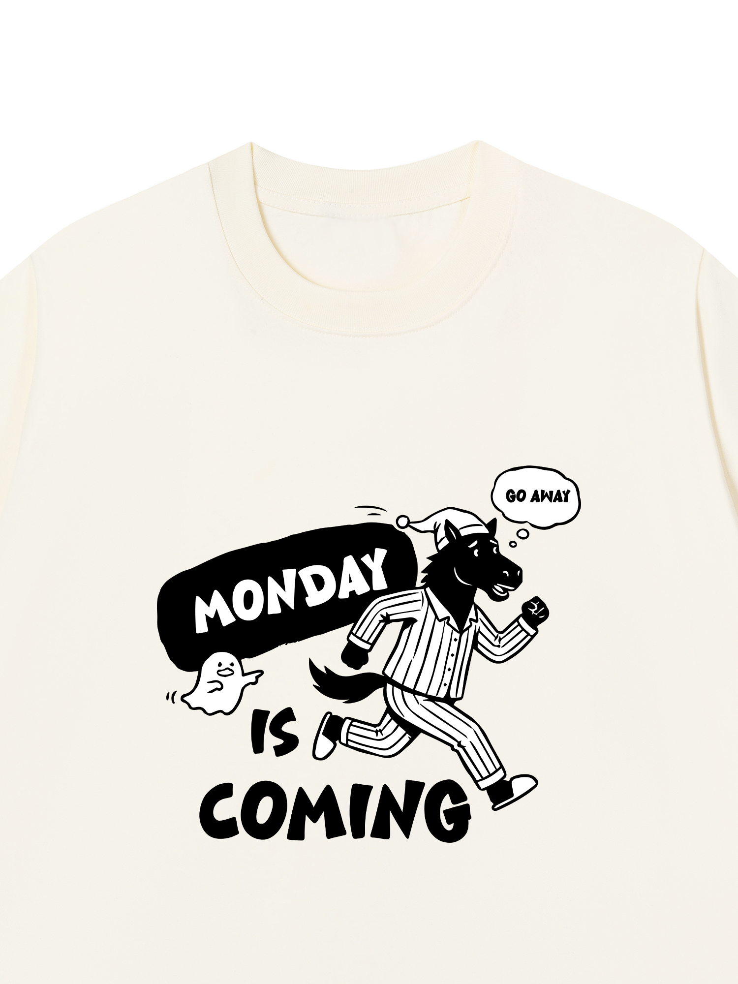 Áo Thun Relaxed Fit Monday Is Coming