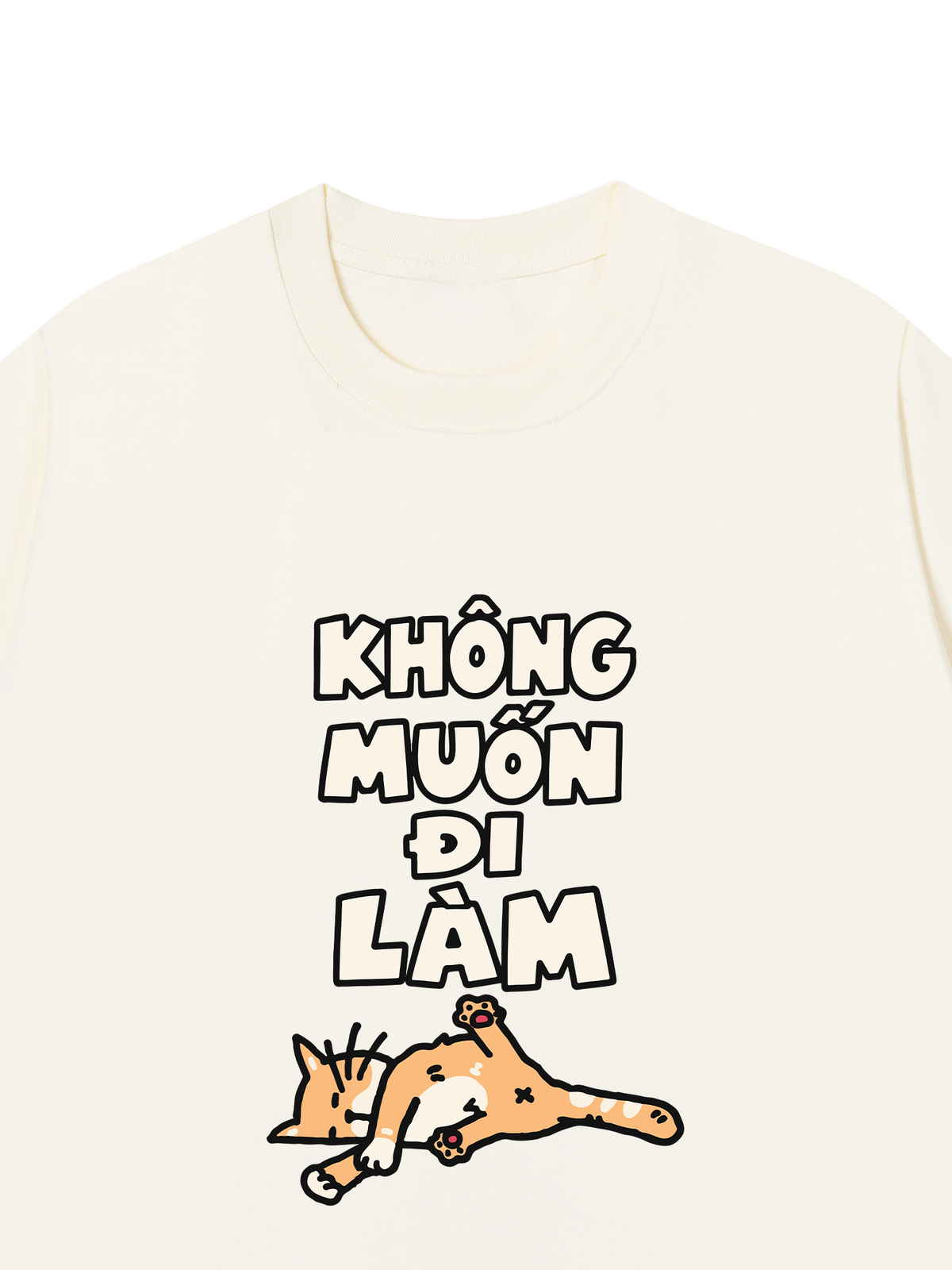 Áo Thun Relaxed Fit Không Muốn Đi