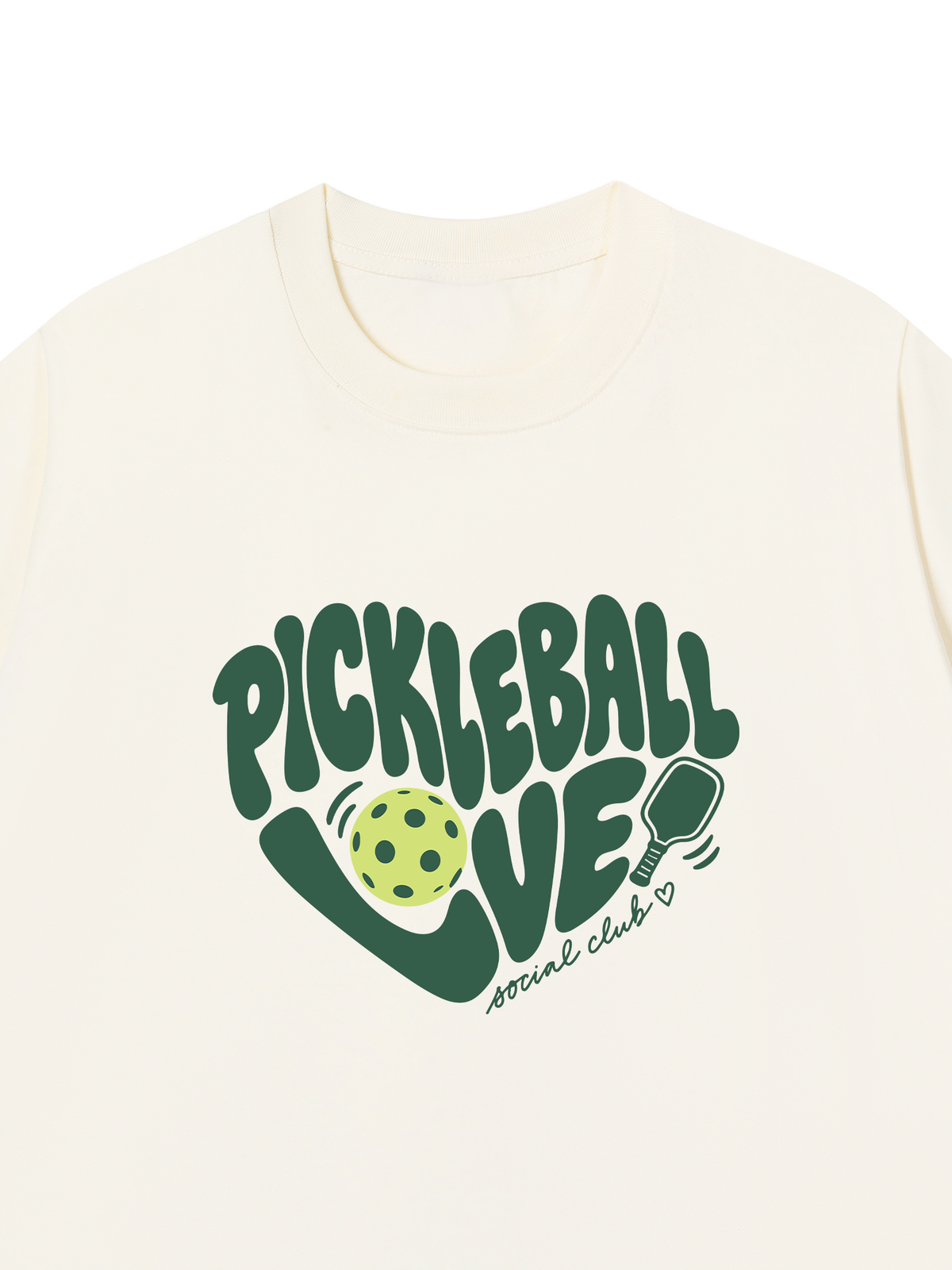 Áo Thun Relaxed Fit Love Pickleball