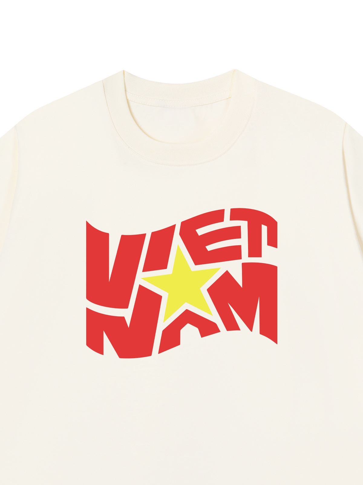 Áo Thun Relaxed Fit Lá Cờ Việt