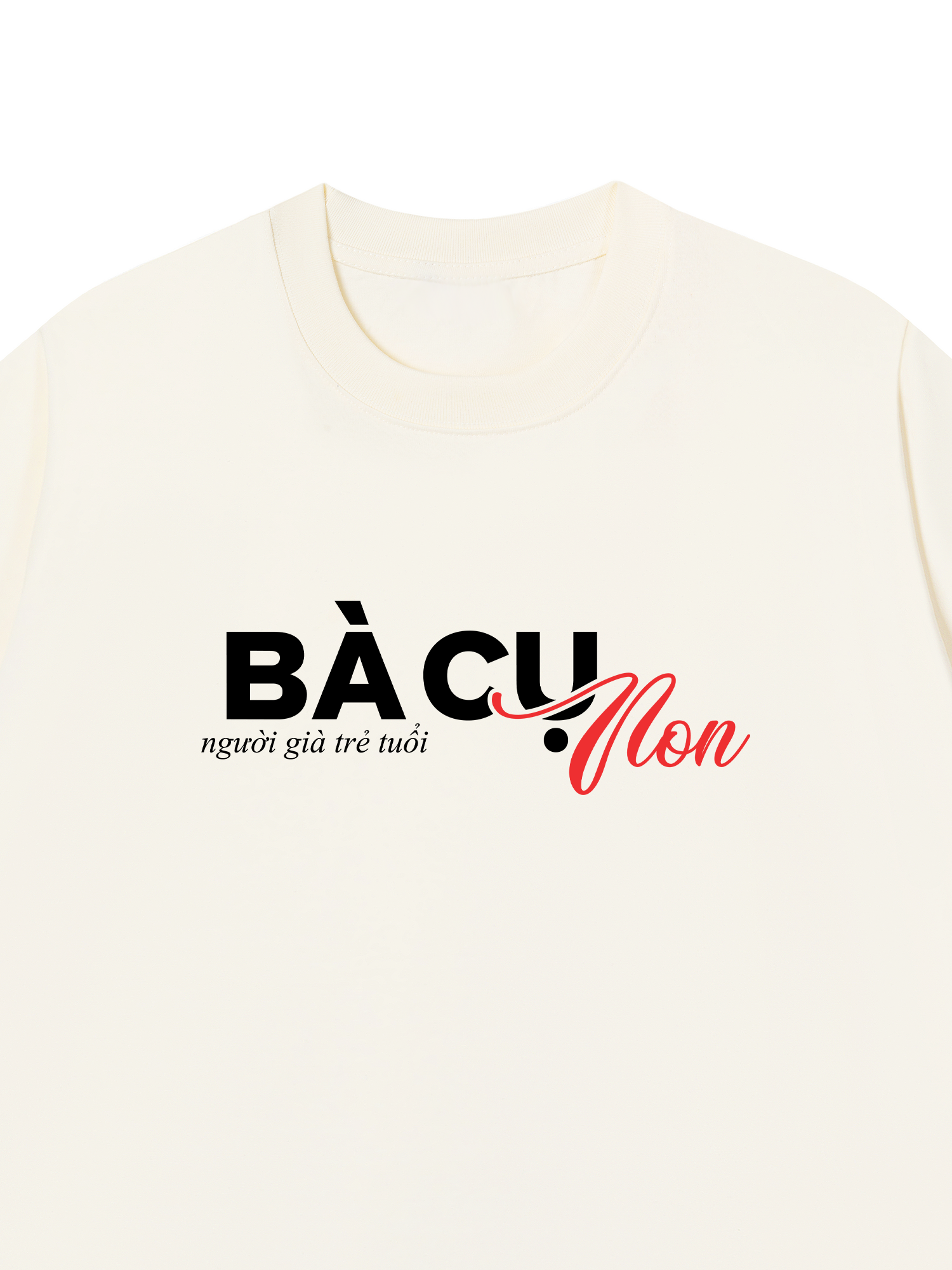 Áo Thun Relaxed Fit Bà Cụ Non